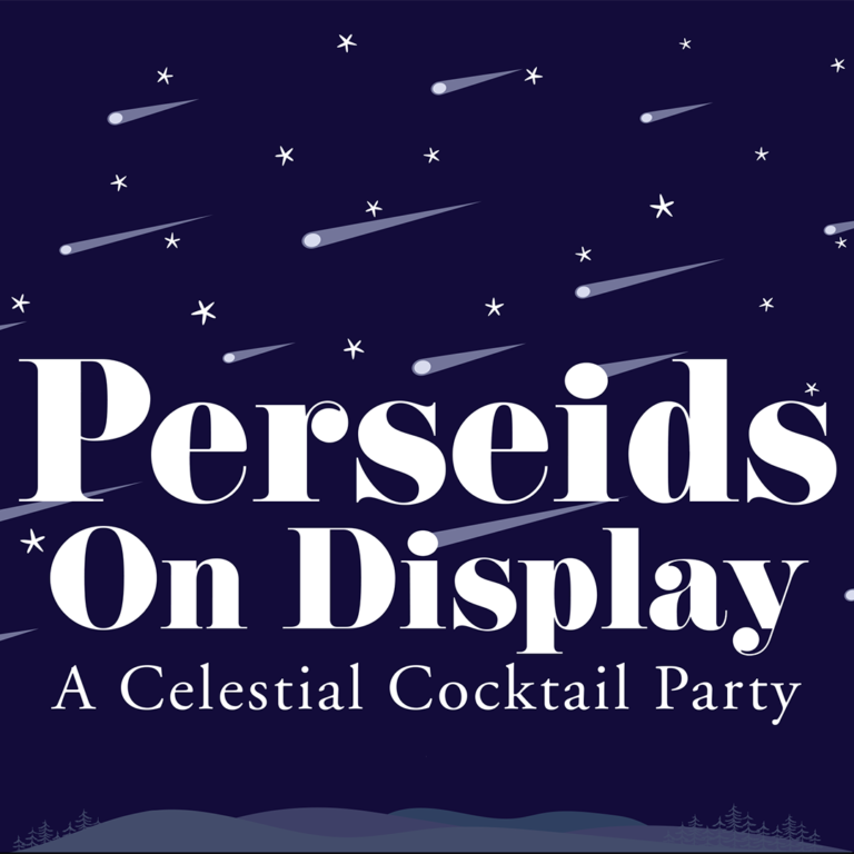 perseids cocktail party graphic
