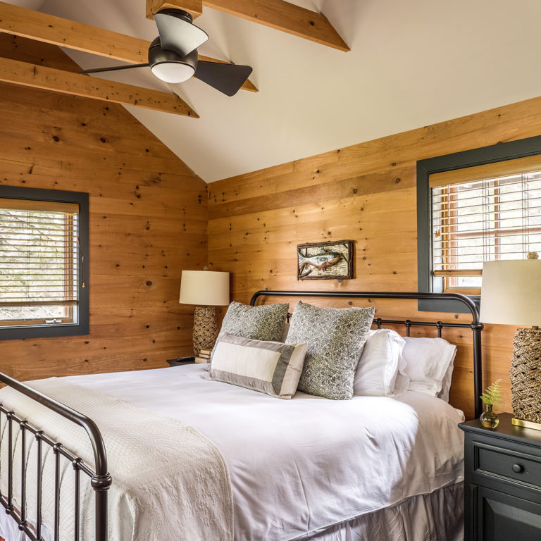 Pinecone cottage bedroom