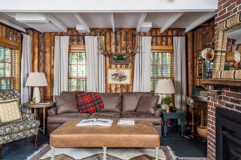 Spruce Lodge living room